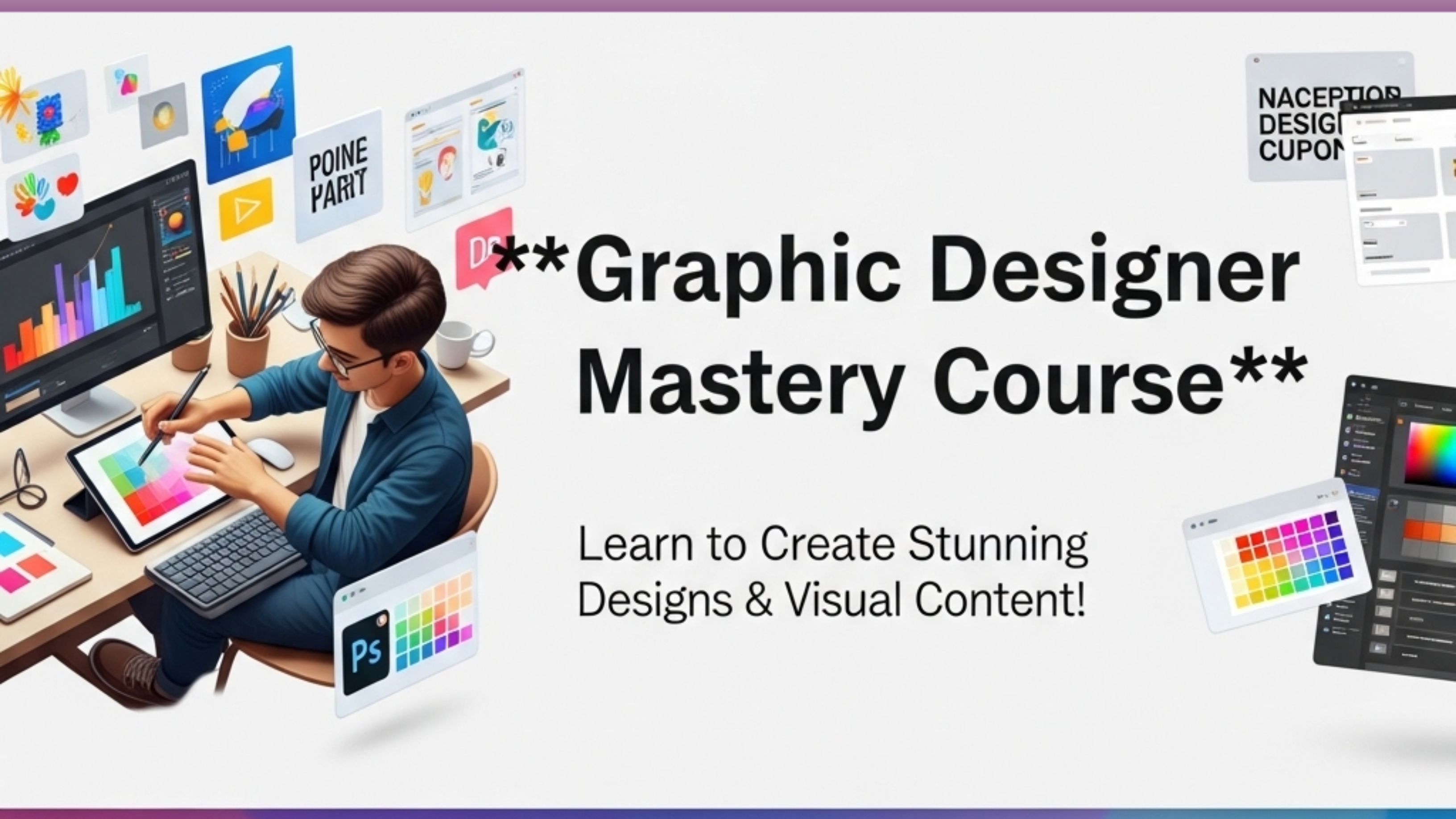 Graphic design course 2.0 - create own design