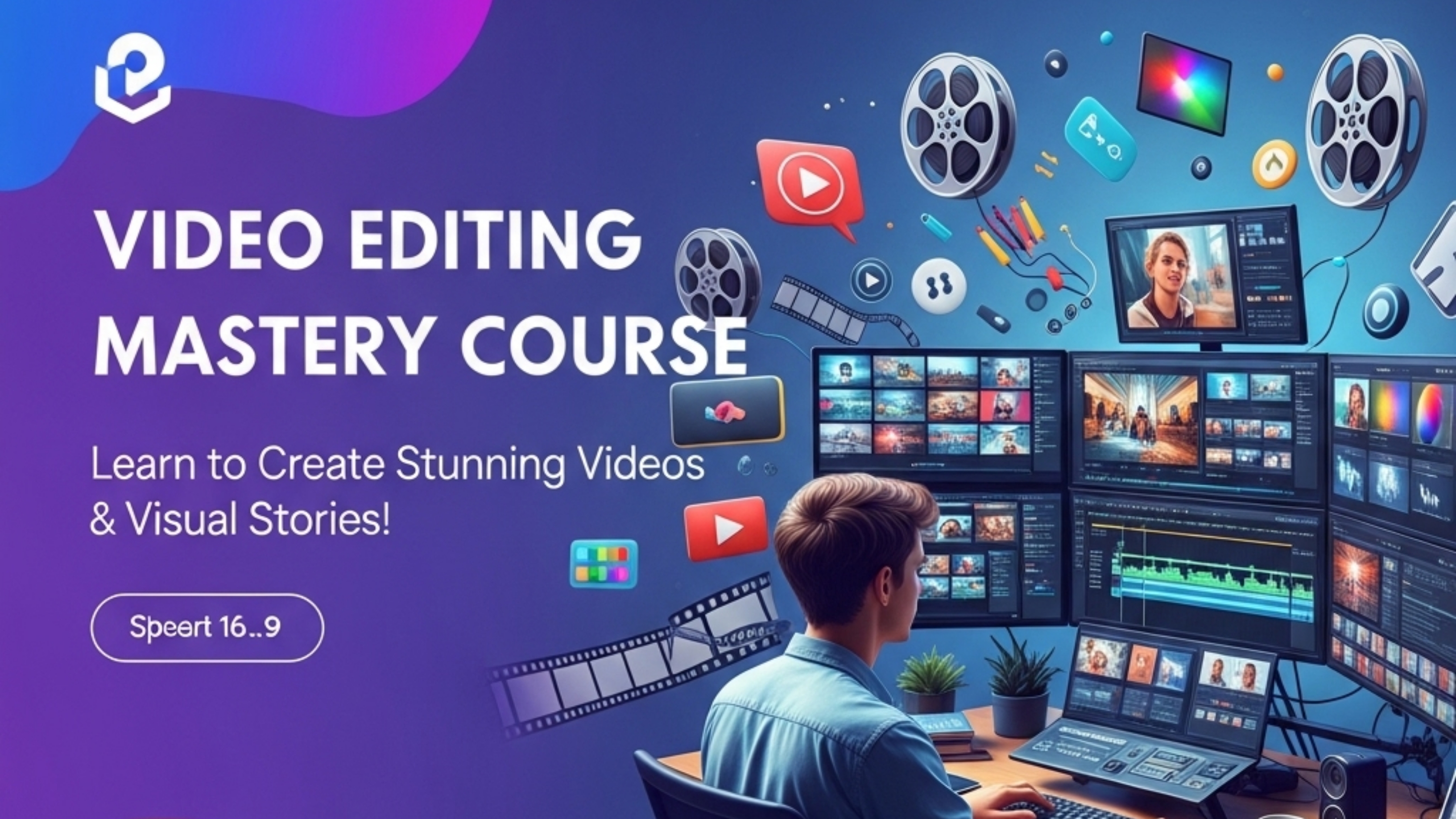 Video editing mastry course - basic to advanced