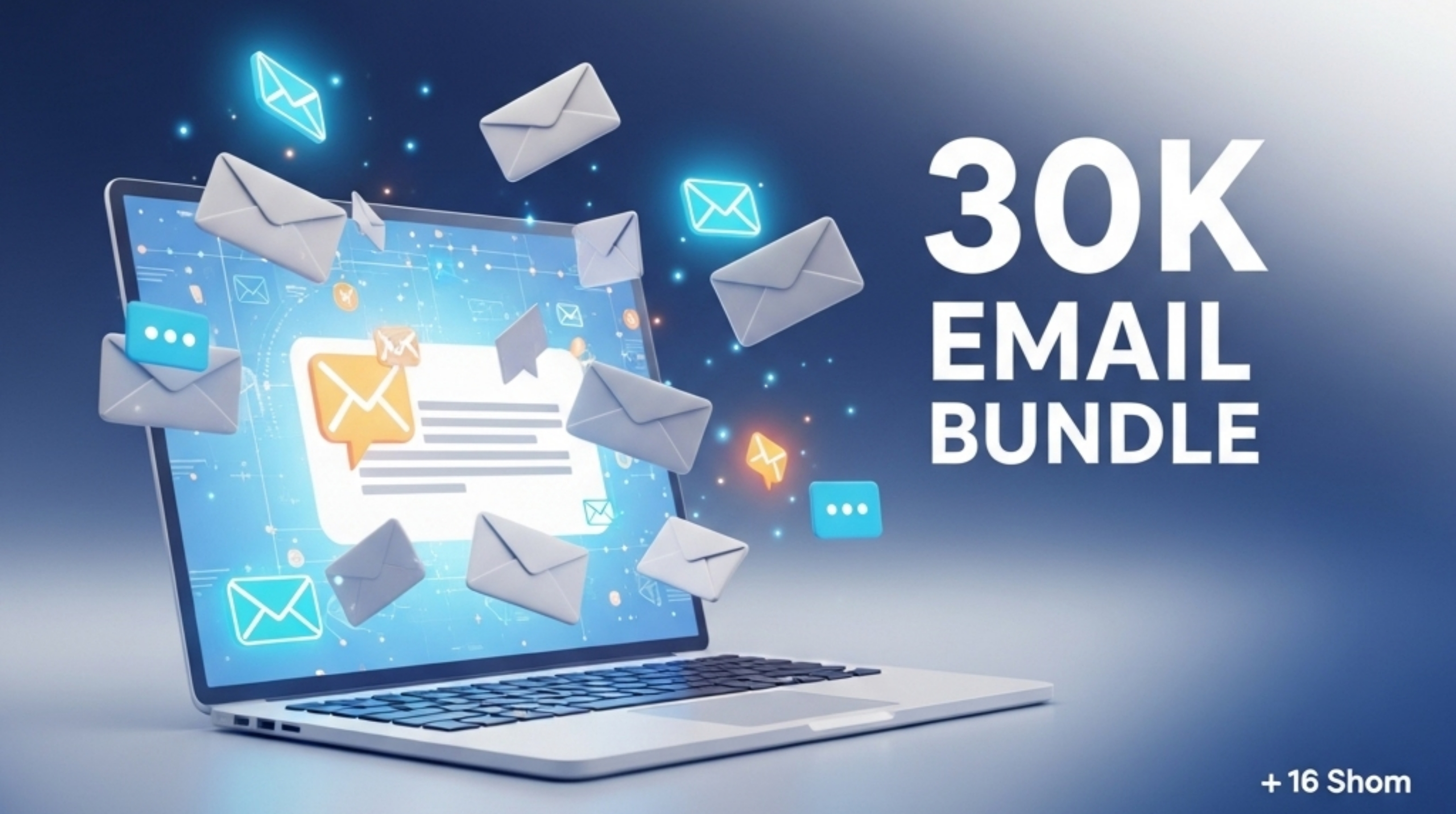 30K+ Email bundle - readymade email bundle