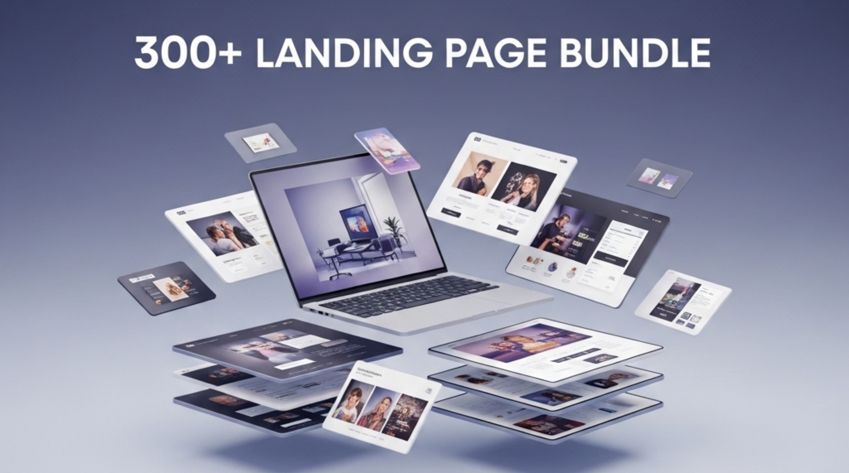 300+ Landing Page Bundle - Ready to use your business clients