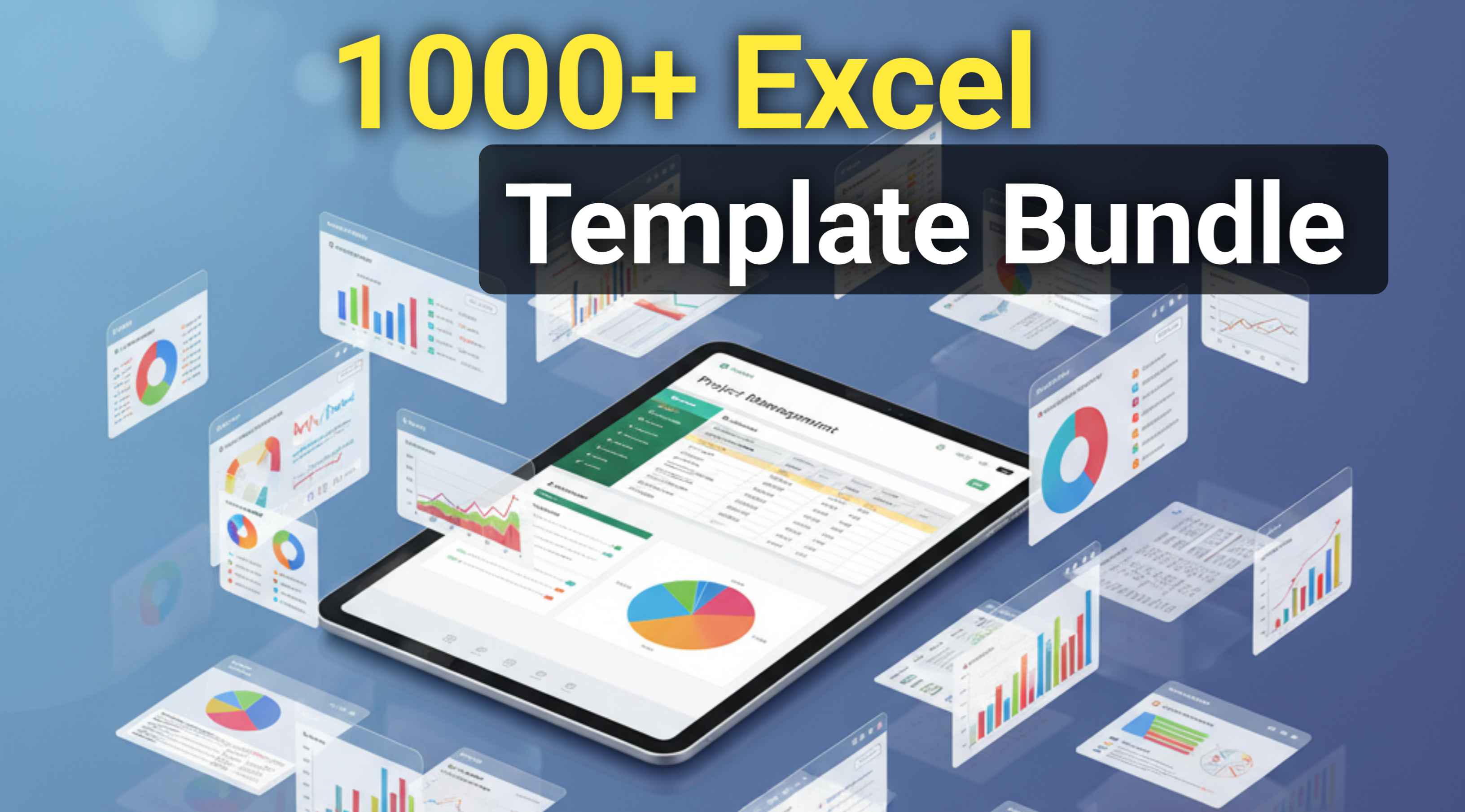 1000+ Excel Template Bundle - Ready to Use Your Workflow