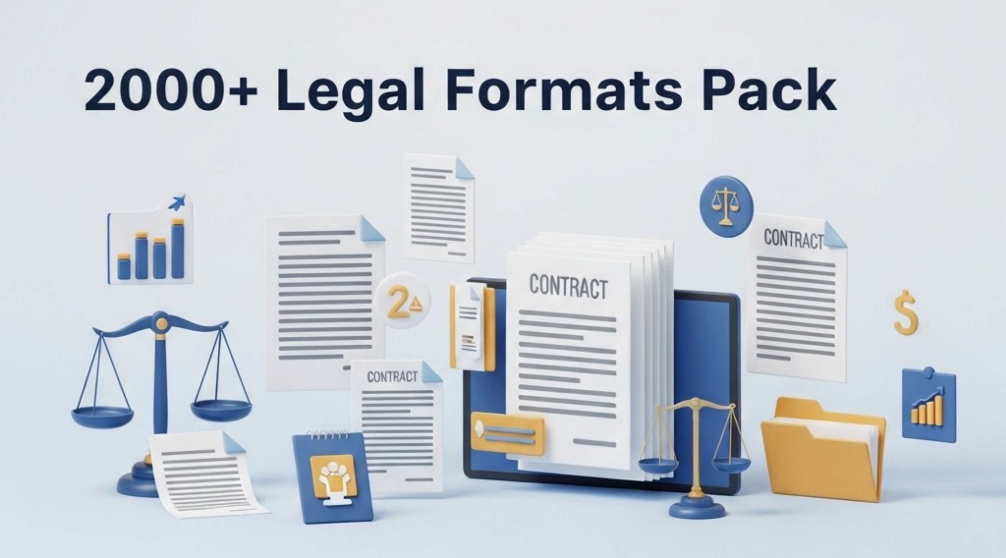 2000+ Legal Formats Package - Ready to use