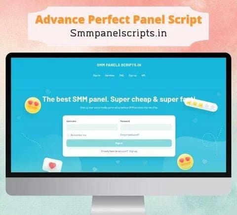 SMM Panel Script | Advance Perfect Smm panel script
