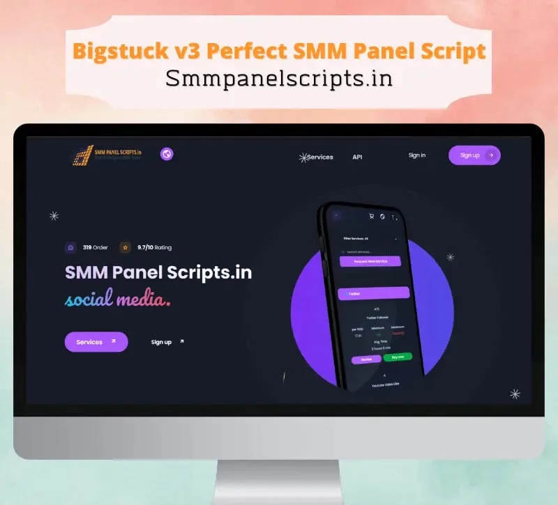 Bigstuck v3 Perfect SMM Panel Script 2026