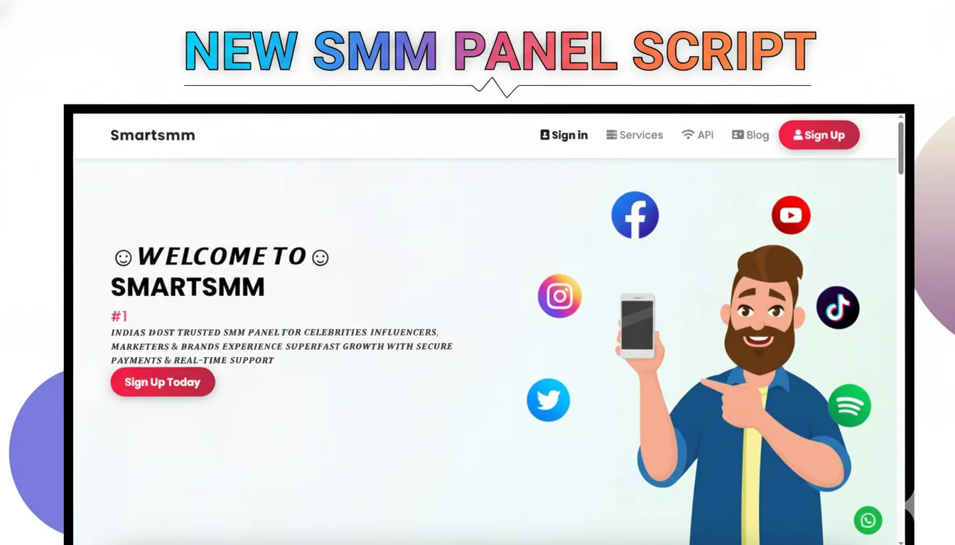 New SMM Panel script with Fully Automatic 2026